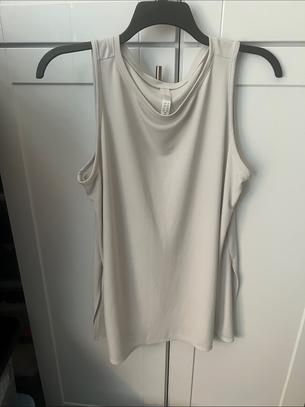 MarlaWynne Light Beige Tank Top